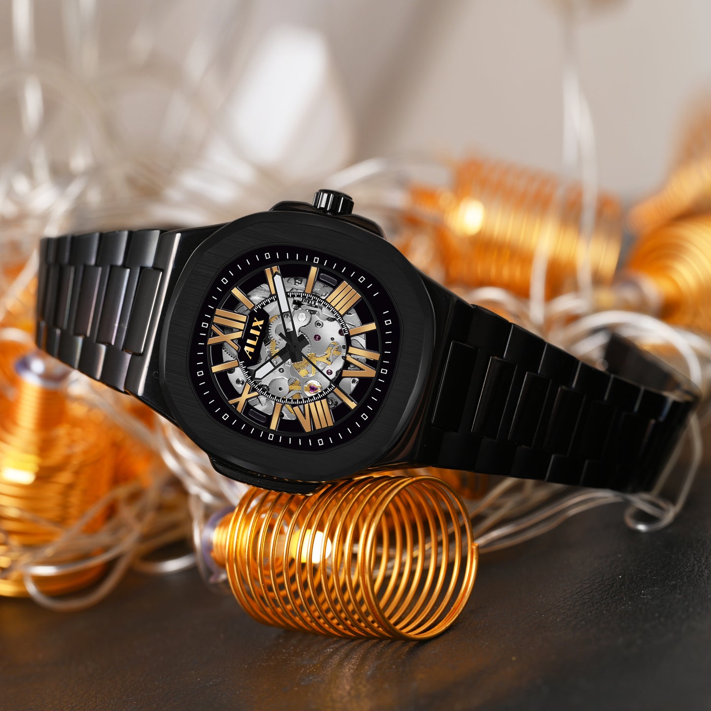 AL2904 Black premium Analog Watch