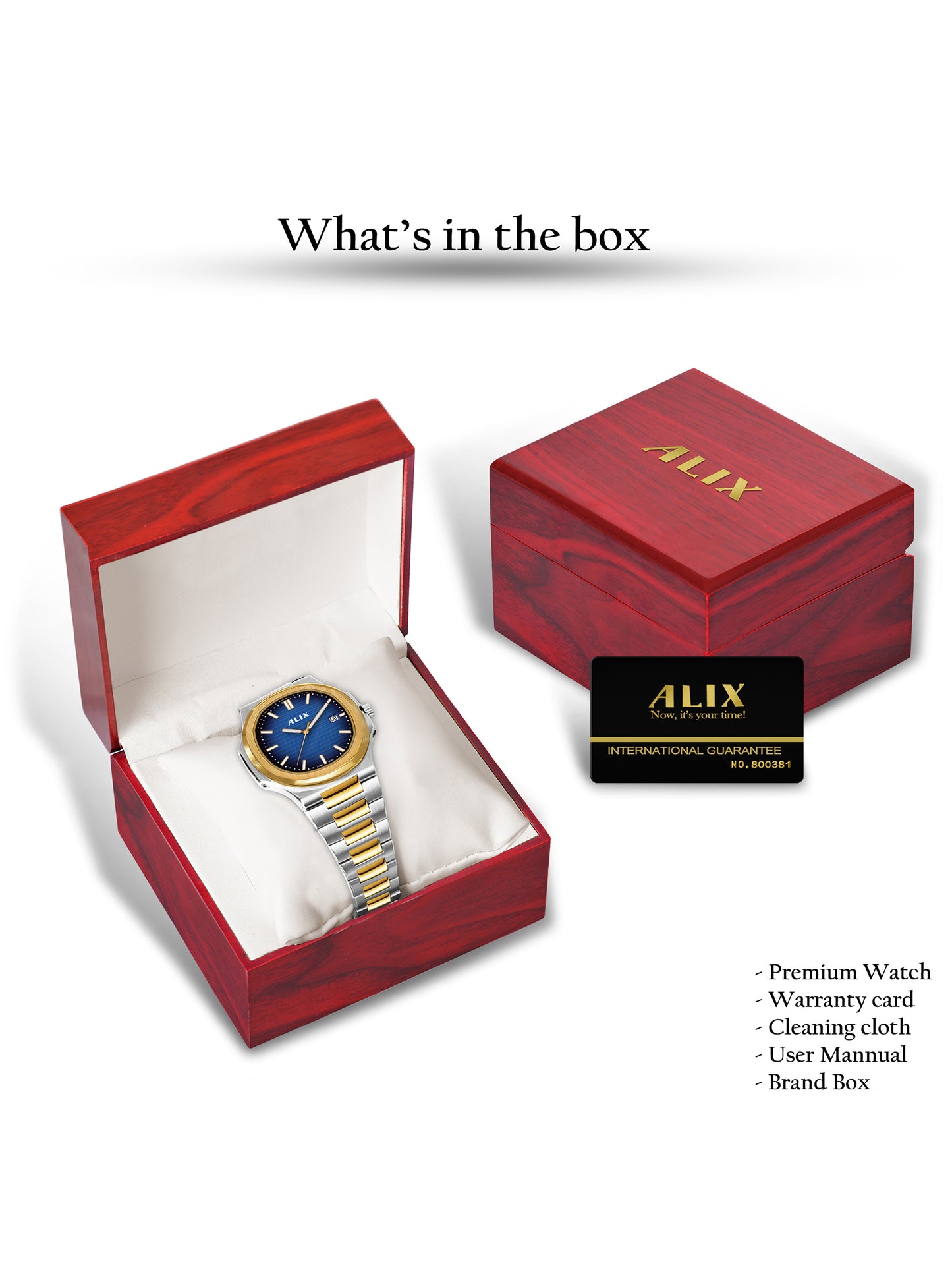 AL2906S full steel multicolor waterproof Analog Watch