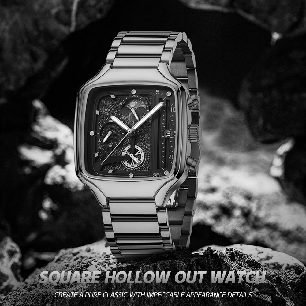 AL2573 Silver Stainless Steel Analog Watch