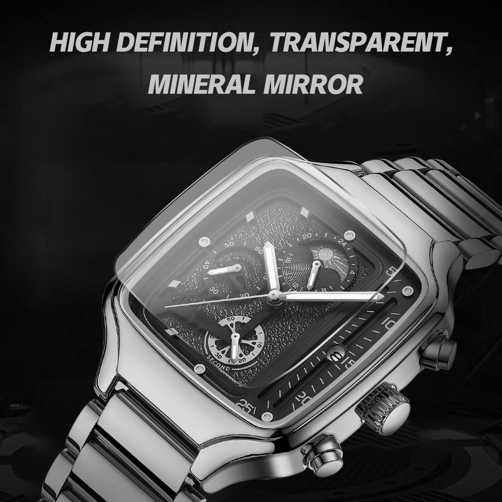 AL2573 Silver Stainless Steel Analog Watch