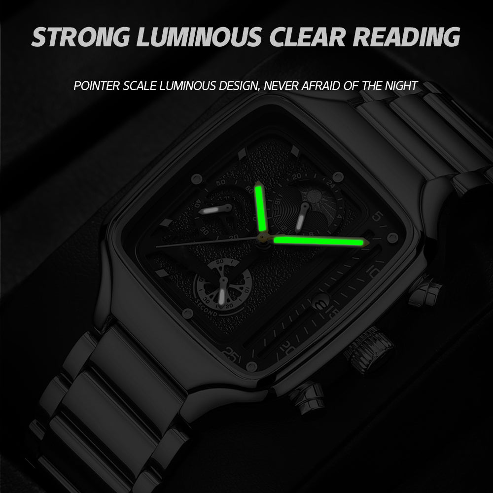 AL2573 Silver Stainless Steel Analog Watch
