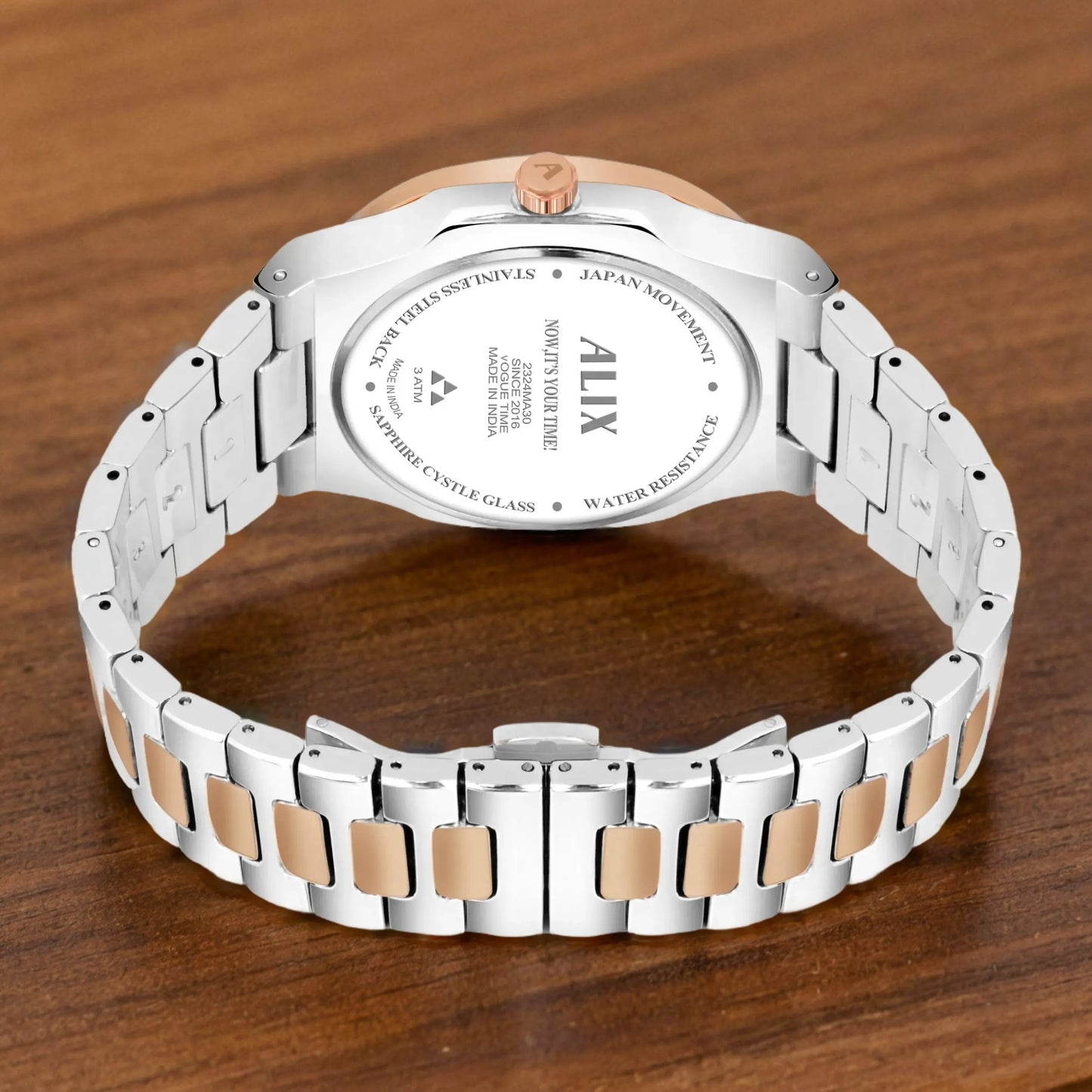 AL3053 Blue Dimond Dial Analog Watch