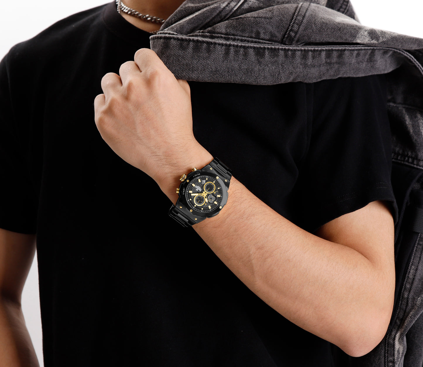 Naviforce NF8072 Men’s Military Style Multifunctional Analog Watch