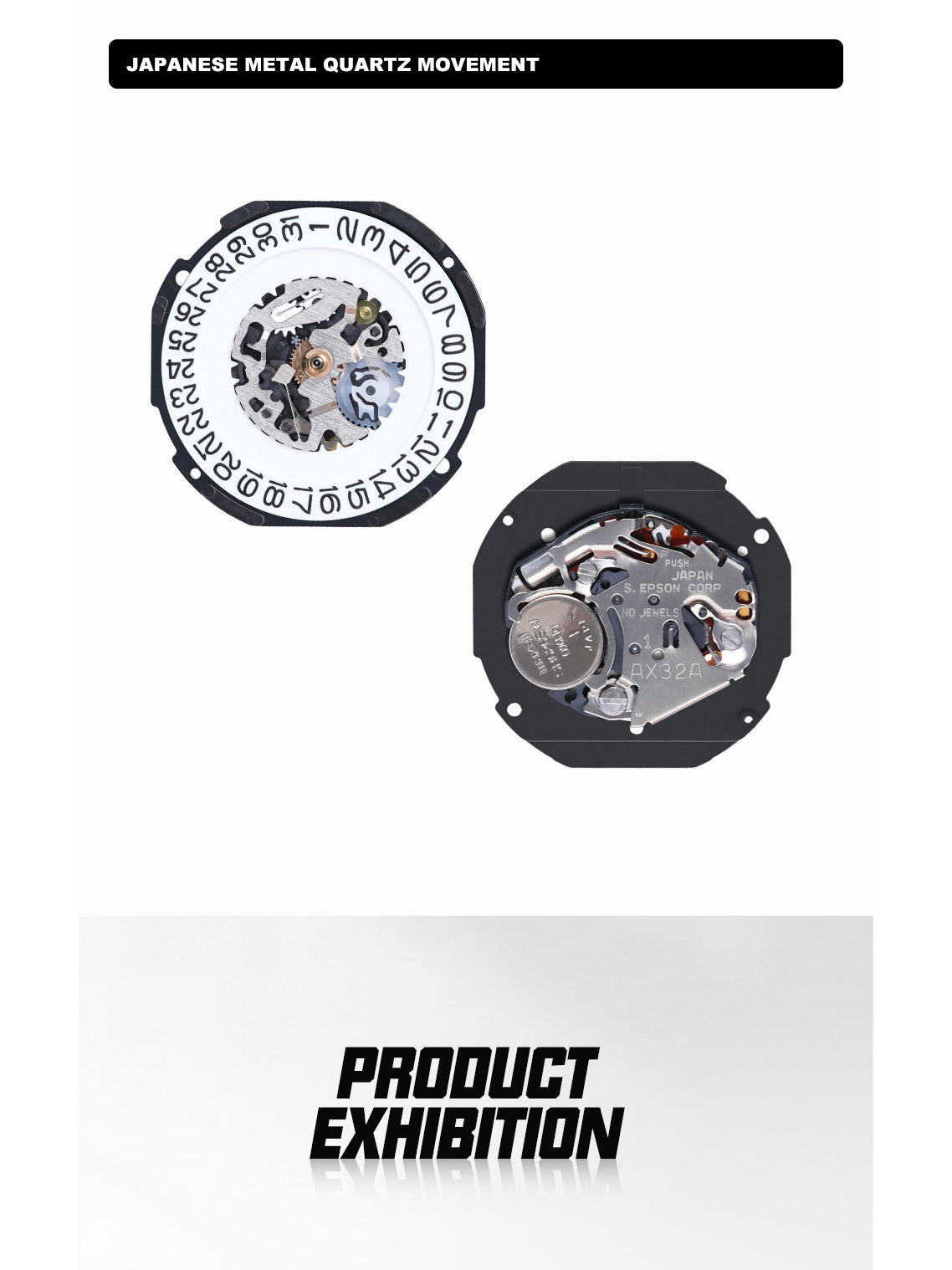 NF9226 Silver-Gold Analog time & date watch for men - NAVIFORCE