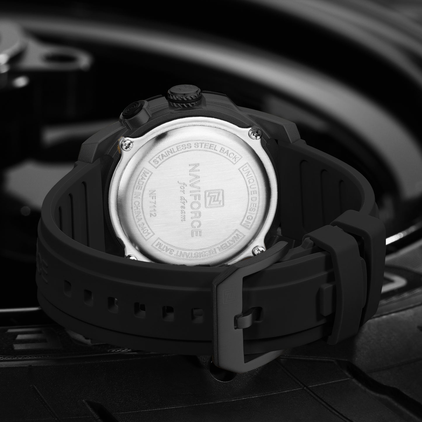 NF7112 Innovative texture dial design Analog Watch