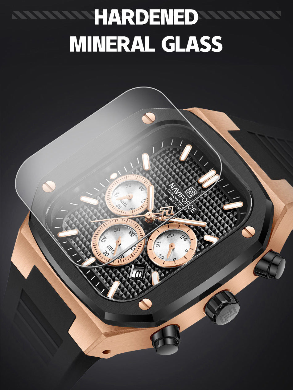 NF8037 chronograph watch for men - NAVIFORCE