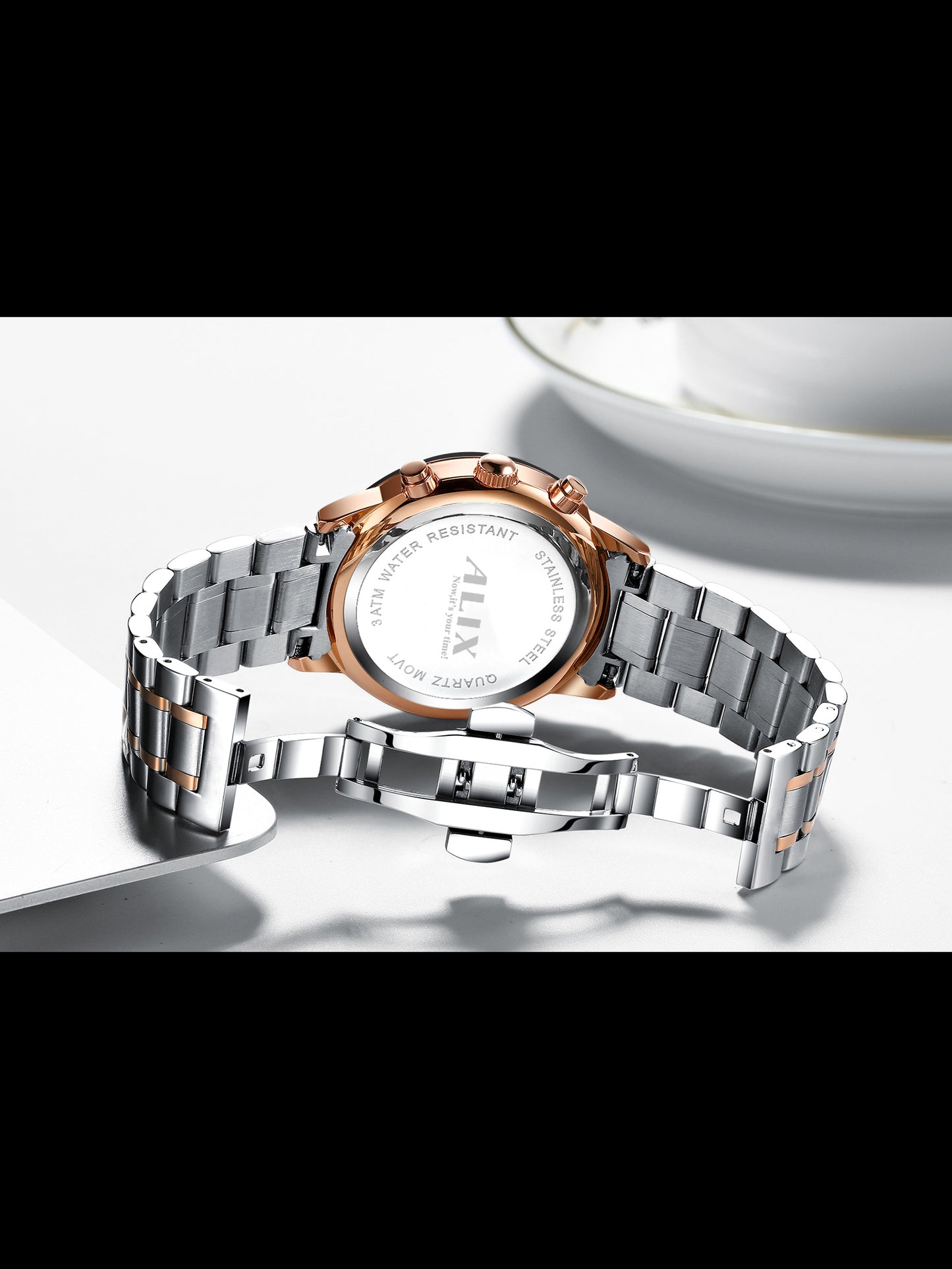 AL3014S Sophisticated black Dial Analog Watch