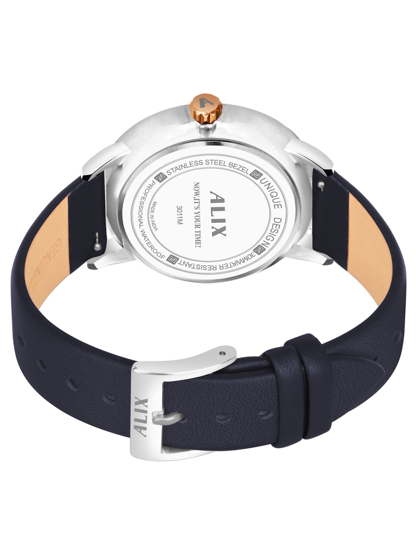 AL3011 Blue chronograph analog watch for mens - ALIX