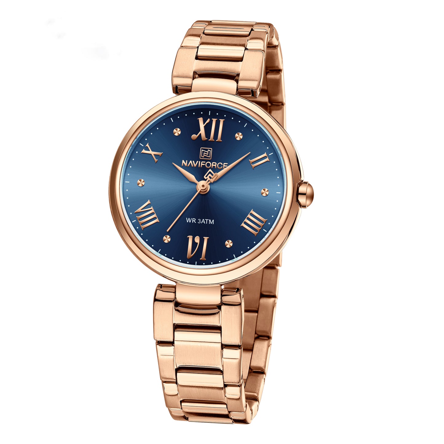NF5030 Blue Dial Stainless Steel Analog Watch