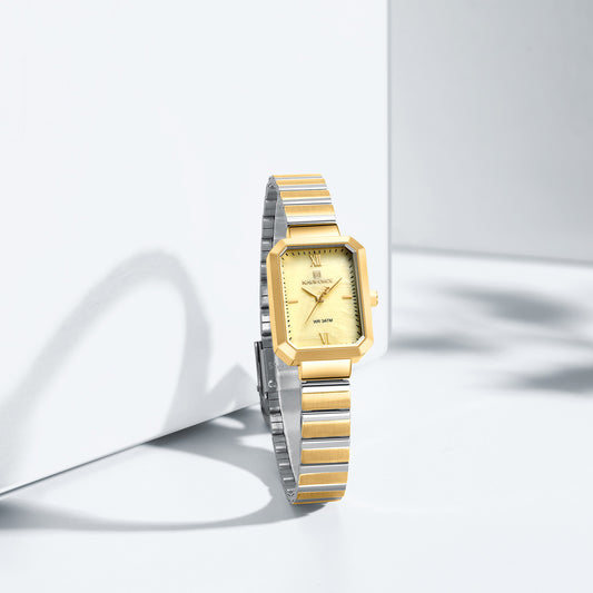 NF5050 Gold Dial With gold Stainless Steel Strap Analog Watch