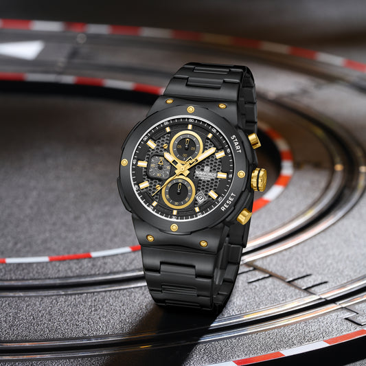 Naviforce NF8072 Men’s Military Style Multifunctional Analog Watch