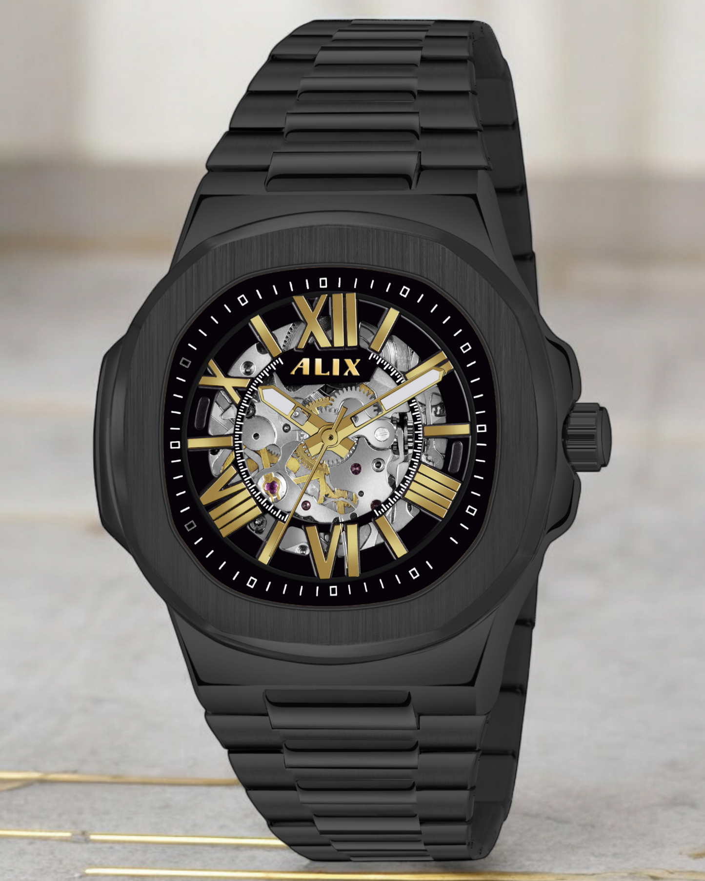 AL2904 Black premium Analog Watch