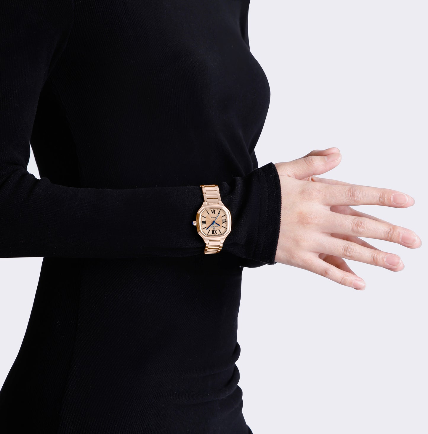 NF5042 Rose Gold Square dial Analog Watch