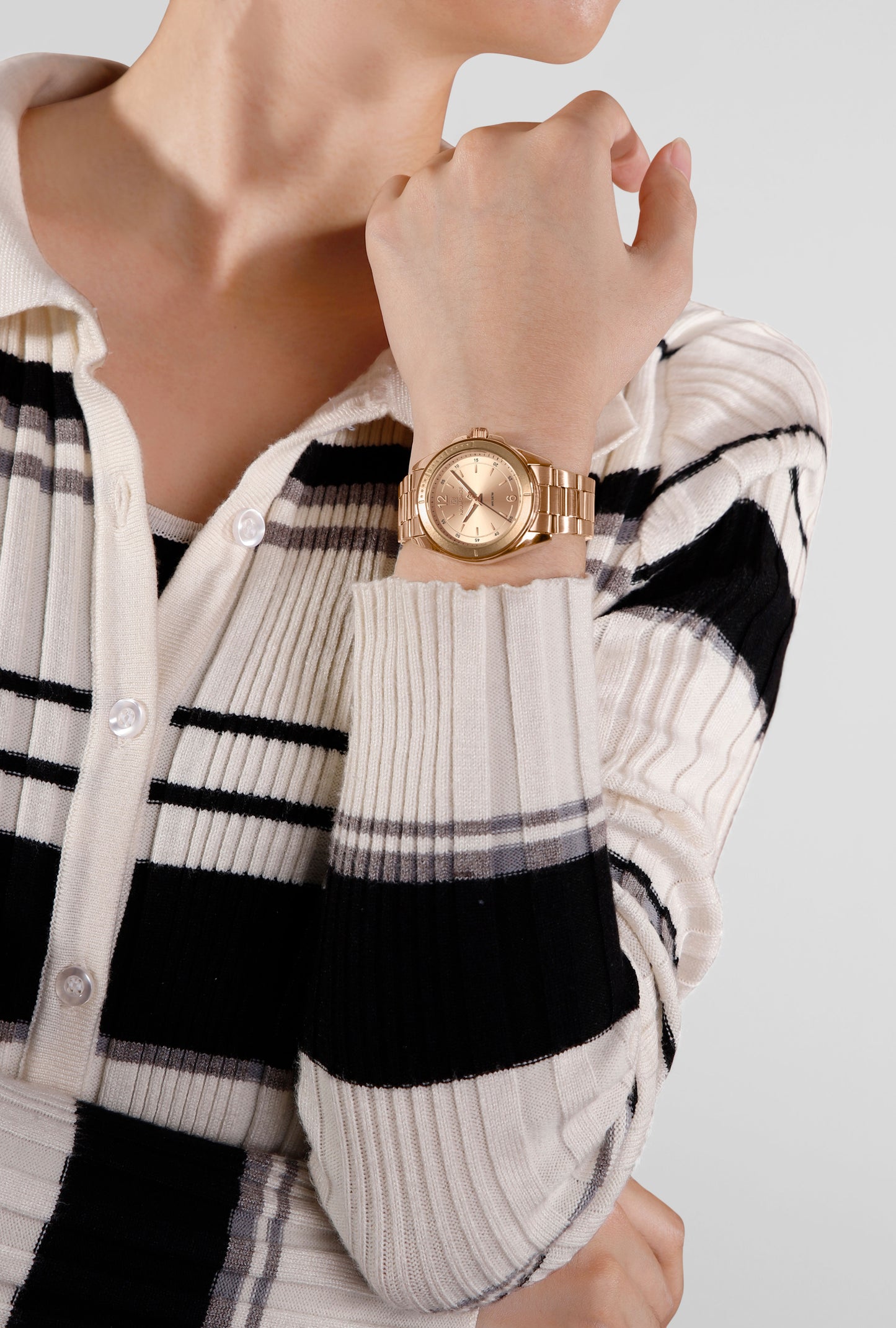 NF5062 Full Rosegold Fashion Timepeice Analog Watch