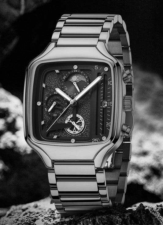 AL2573 Silver Stainless Steel Analog Watch