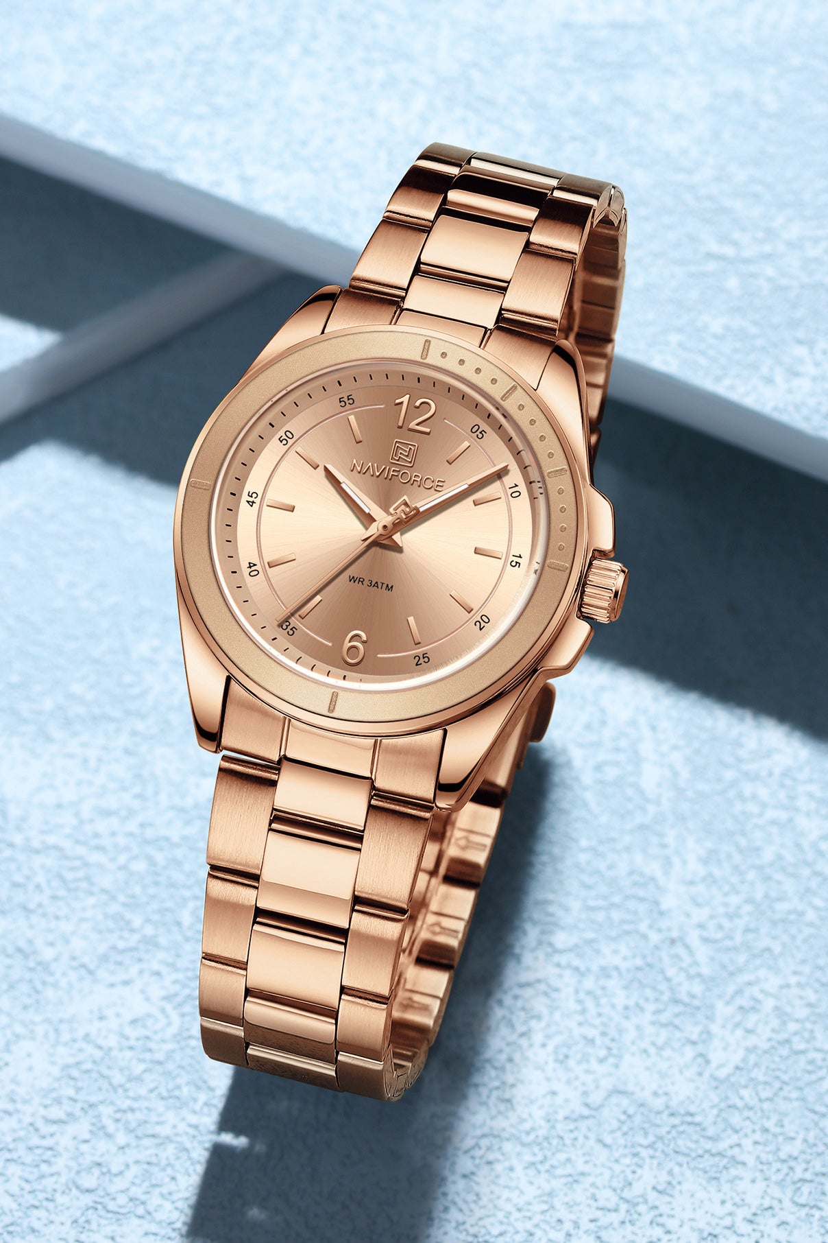 NF5062 Full Rosegold Fashion Timepeice Analog Watch