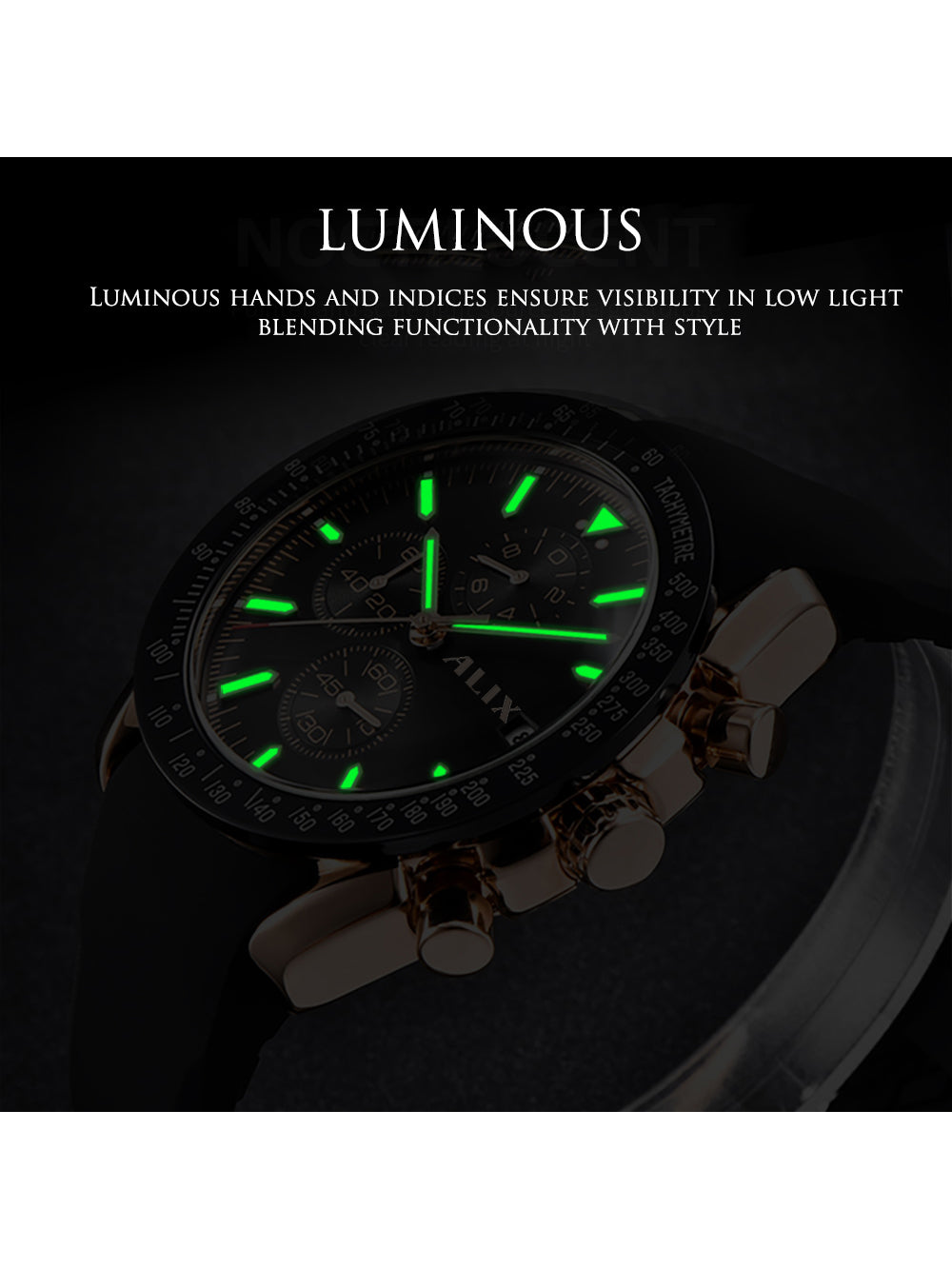 AL3014S Sophisticated black Dial Analog Watch